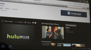 Stream Hulu on the Nexus